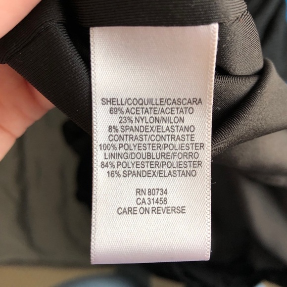 Bcbg MaxAzria sleevesless midi black dress size M - Picture 8 of 8